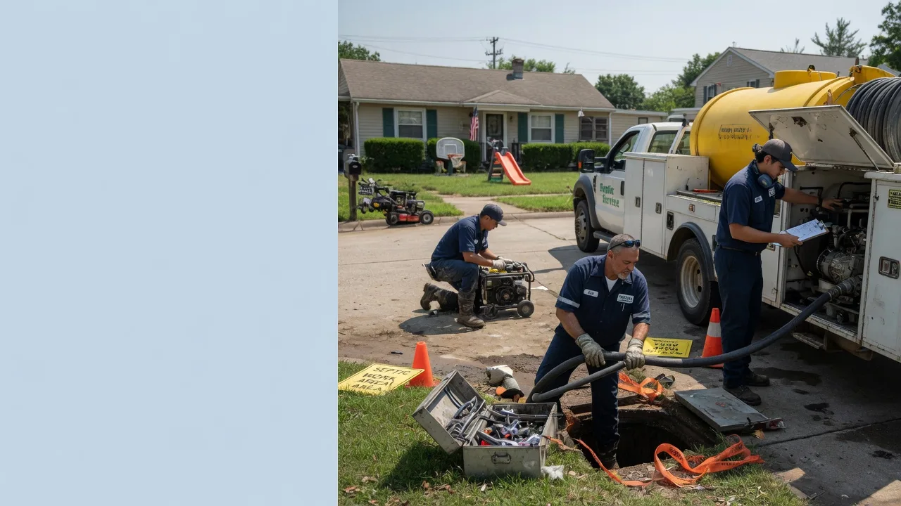 Septic Tank Pumping in Peoria, IL near me